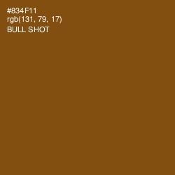 #834F11 - Bull Shot Color Image